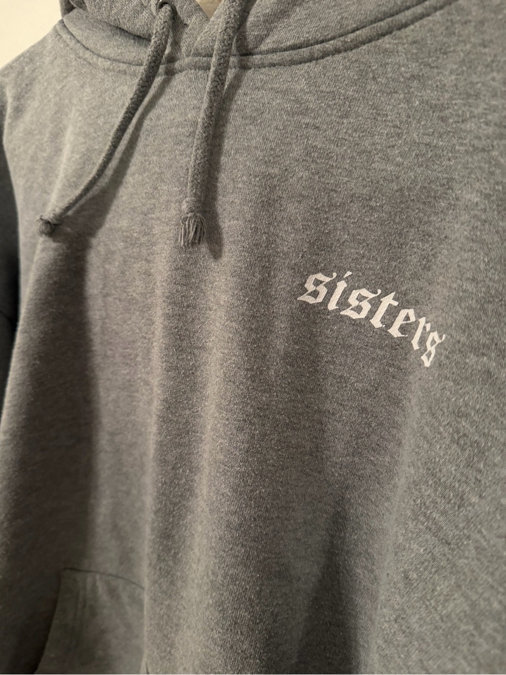 Sisters Gray Hoodie Sweatshirt - Women's Cozy Pullover